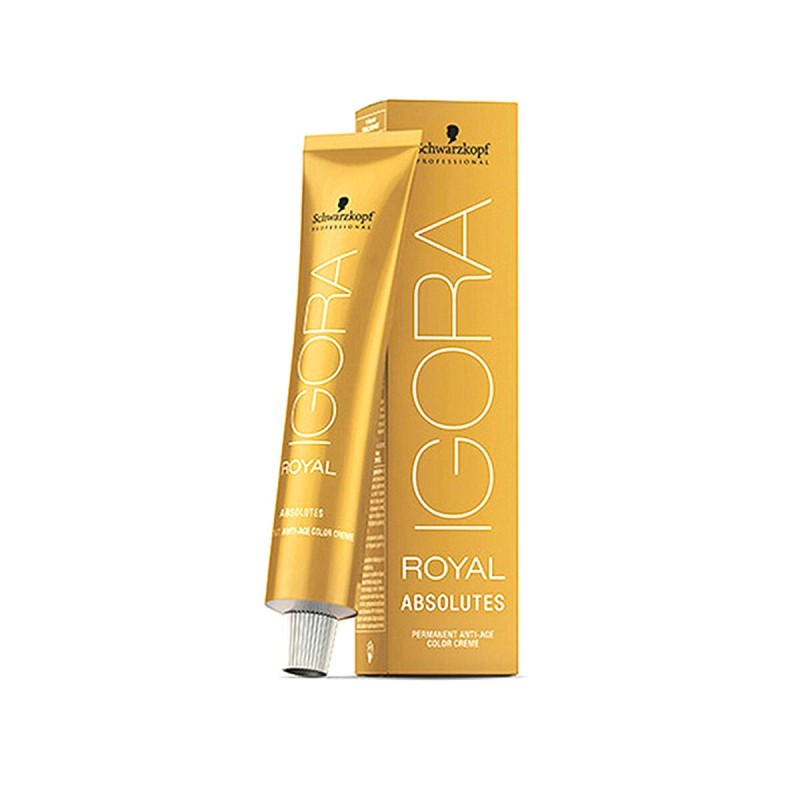 Teinture anti-âge permanente Igora Royal Absolutes Schwarzkopf 6-80 (60 ml) - Acheter à 7,40 € seulement chez Collector's Boutiq