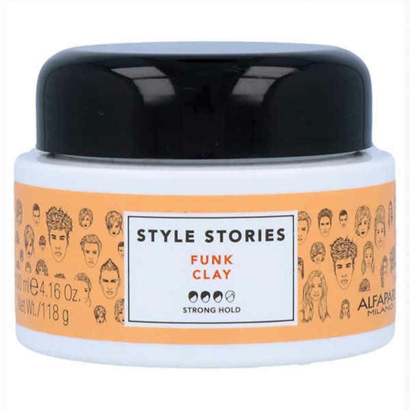 Cire tenue douce Style Stories Alfaparf Milano Funk Clay (100 ml) - Acheter à 18,49 € seulement chez Collector's Boutique