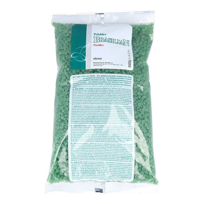 Cire Épilatoires Corporelle Idema Chlorophylle (1 Kg) - Acheter à 12,62 € seulement chez Collector's Boutique