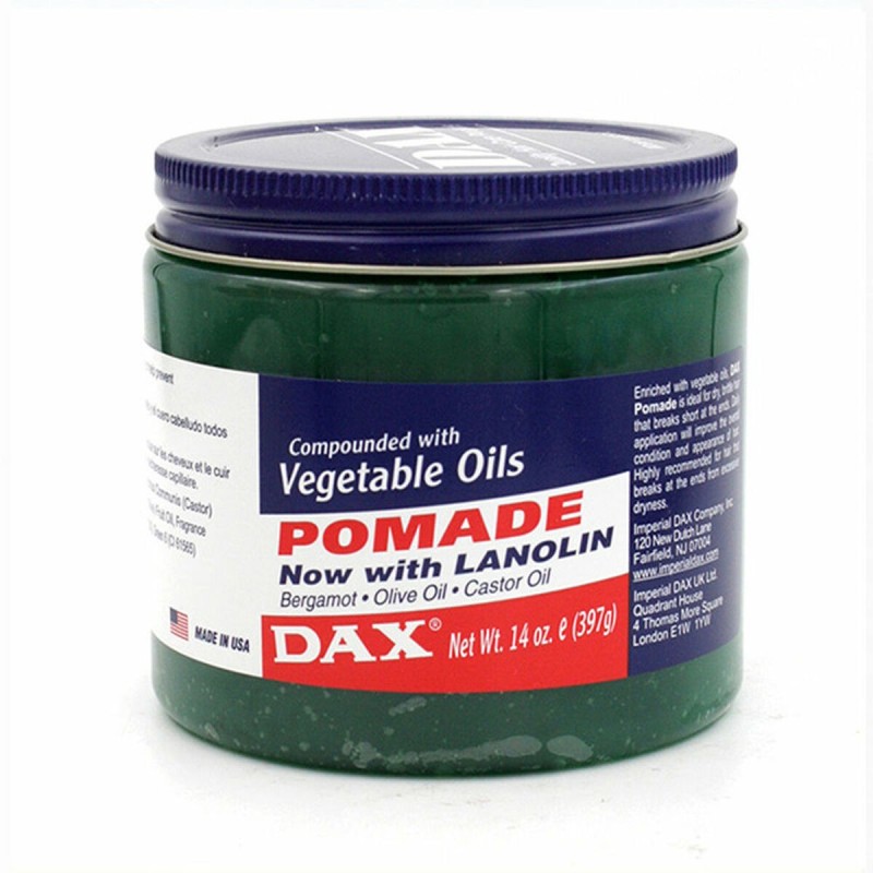 Argile pour les Cheveux Vegetable Oils Pomade Dax Cosmetics  (397 g) - Acheter à 10,18 € seulement chez Collector's Boutique