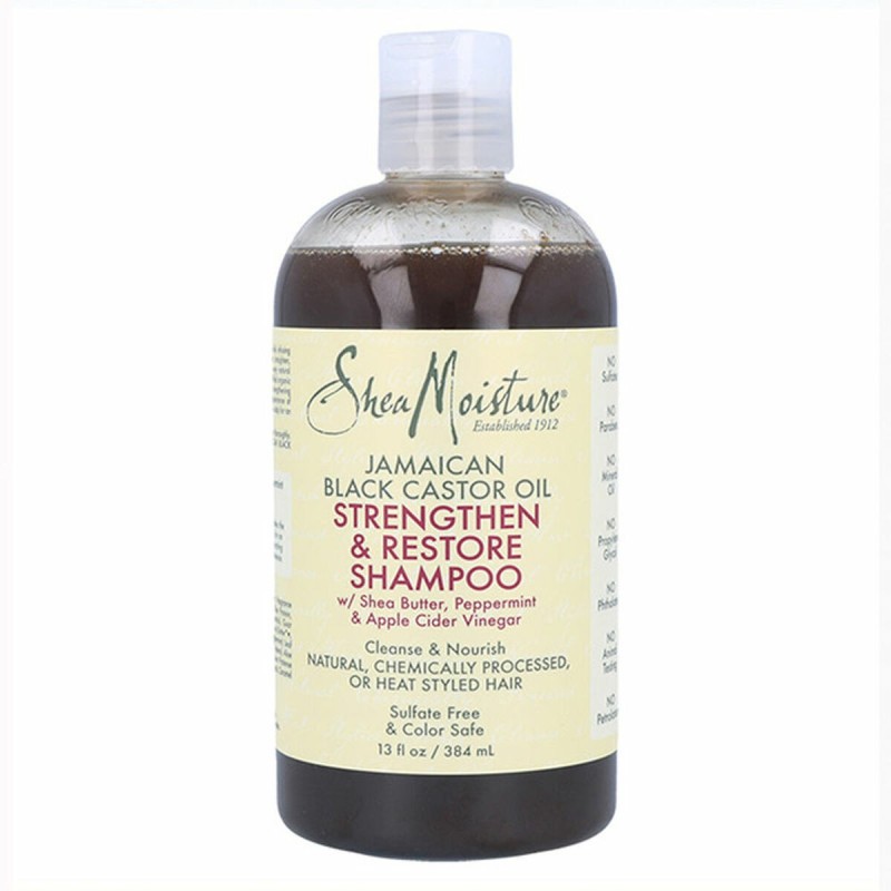 Shampooing réparateur Shea Moisture Jamaican Black Castor Oil (384 ml) - Acheter à 15,30 € seulement chez Collector's Boutique