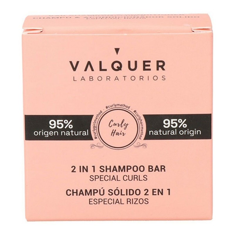 Champoing Solide Valquer Special Curls (50 g) - Acheter à 11,35 € seulement chez Collector's Boutique