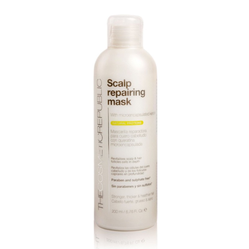 Masque réparateur pour cheveux Keratin The Cosmetic Republic Scalp (200 ml) (200 ml) - Acheter à 16,84 € seulement chez Collecto