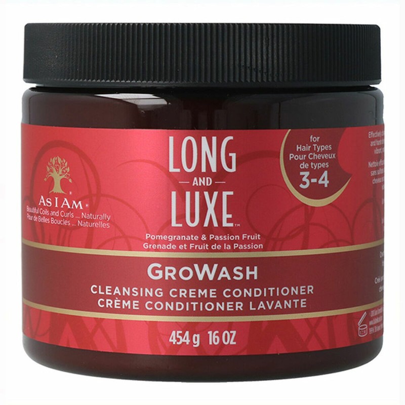 Après-shampooing As I Am Long And Luxe Growash (454 g) - Acheter à 10,55 € seulement chez Collector's Boutique