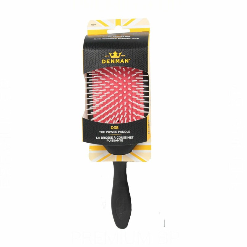 Brosse Denman D38 Power Paddle Noir (24,5 cm) - Acheter à 20,66 € seulement chez Collector's Boutique