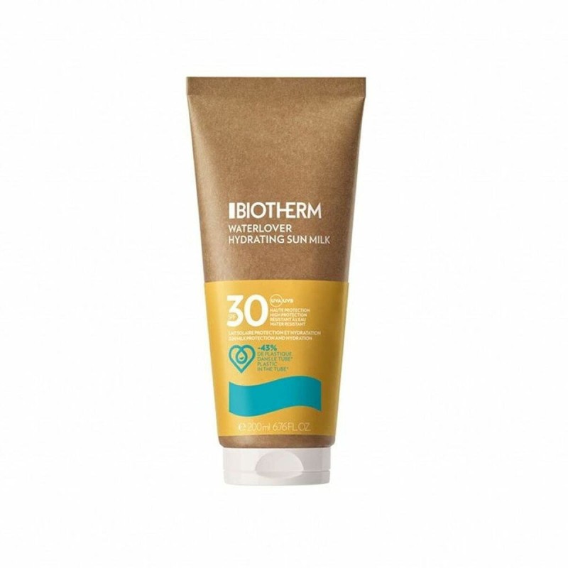 Protecteur Solaire Waterlover Hydrating Sun Milk Biotherm SPF 30 (200 ml) - Acheter à 26,23 € seulement chez Collector's Boutiqu