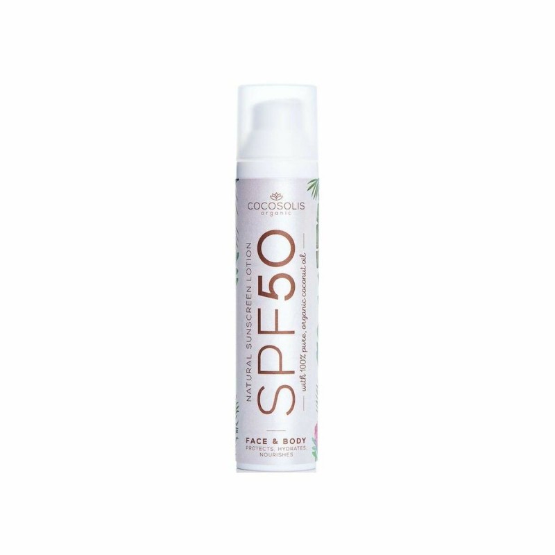 Lotion Solaire Natural Face & Body Cocosolis Spf 50 (100 ml) - Acheter à 27,00 € seulement chez Collector's Boutique