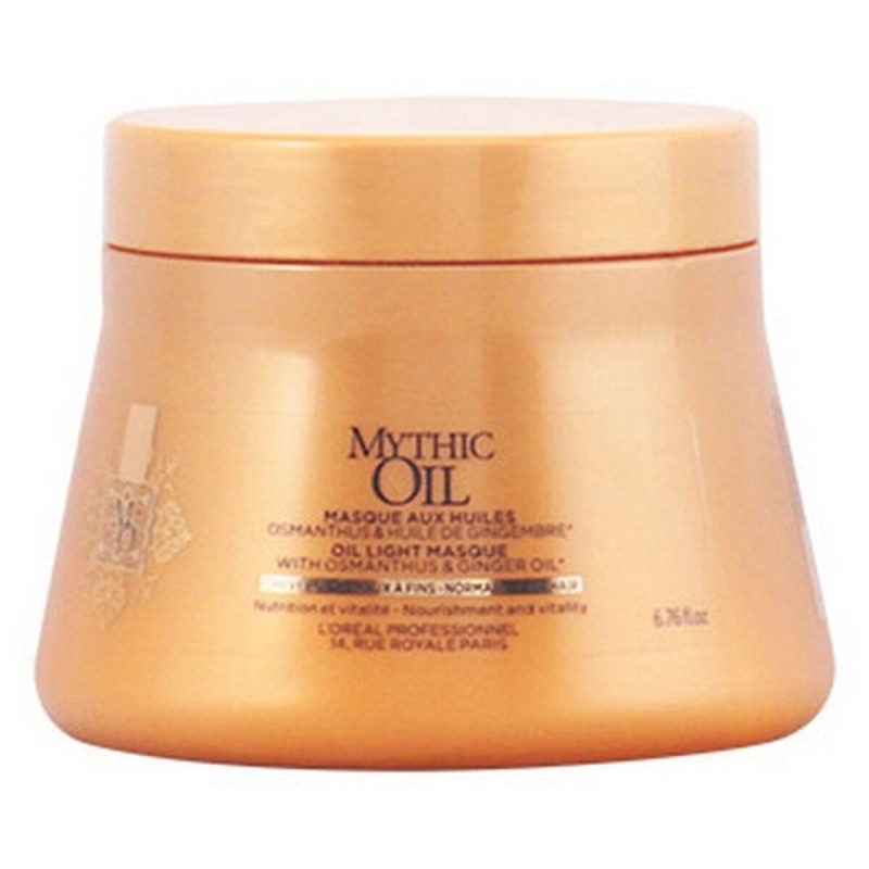 Masque nourrissant pour cheveux Mythic Oil Light L'Oréal Paris (200 ml) - Acheter à 14,80 € seulement chez Collector's Boutique