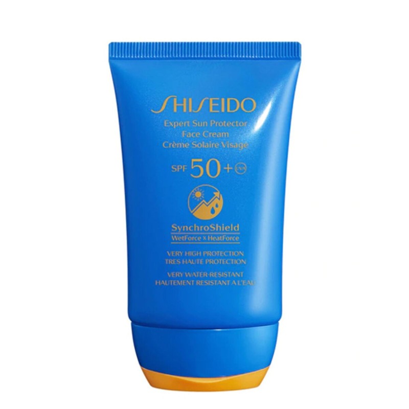 Écran solaire visage Shiseido Expert Sun Protector Spf 50 (50 ml) - Acheter à 32,70 € seulement chez Collector's Boutique