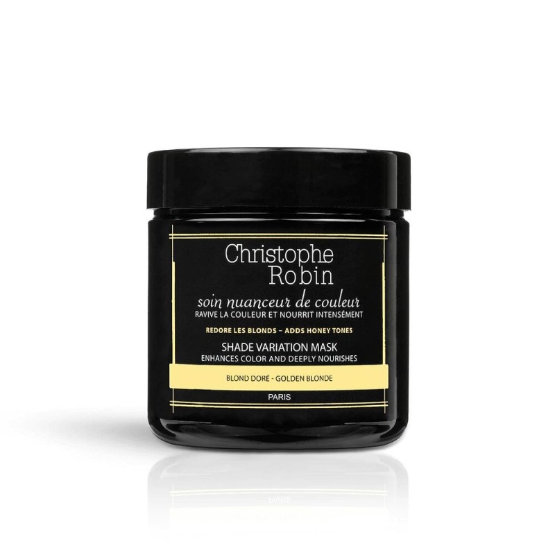 Masque pour Cheveux Teints Christophe Robin Blond Doré (250 ml) - Acheter à 35,94 € seulement chez Collector's Boutique