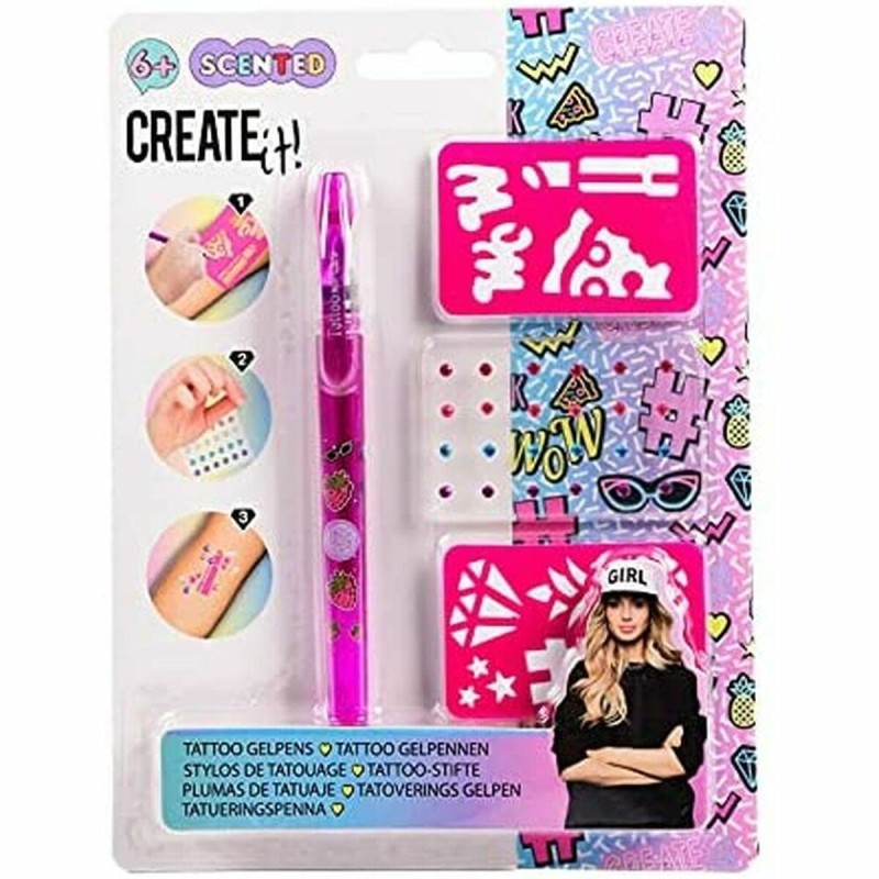 Tatouages Temporaires Create It Tatoo GelPens Scented Parfumé - Acheter à 5,42 € seulement chez Collector's Boutique