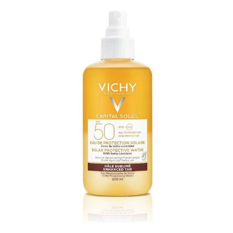 Protecteur Solaire Capital Soleil Enhanced Tan Vichy Spf 50 (200 ml) - Acheter à 22,62 € seulement chez Collector's Boutique