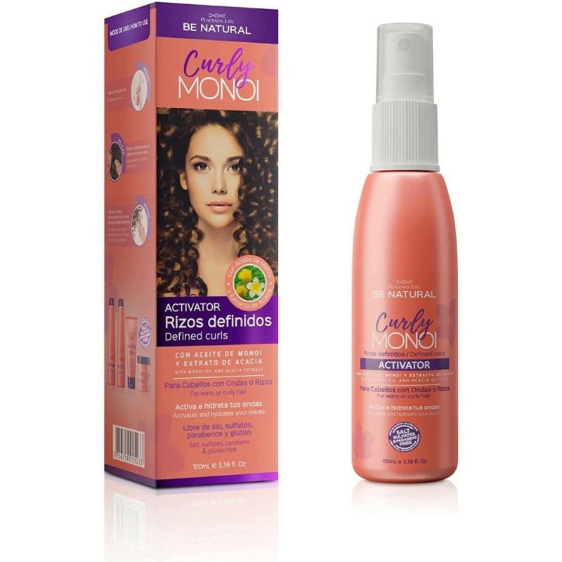 Spray perfectionnant pour boucles Be Natural Curly Monoi 100 ml (100 ml) - Acheter à 9,60 € seulement chez Collector's Boutique