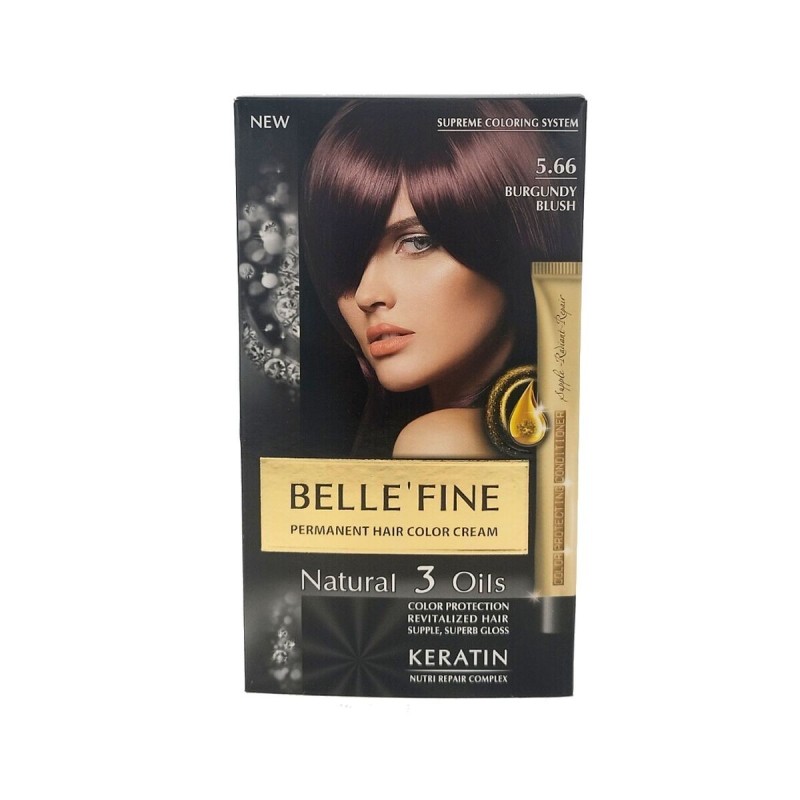 Teinture permanente Belle´Fine Nº 5.66 Rouge Bordeaux (30 ml) - Acheter à 3,74 € seulement chez Collector's Boutique