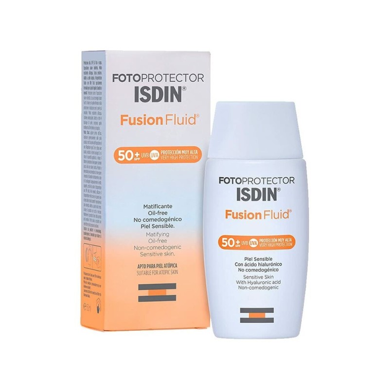 Écran solaire visage Isdin Fusion Fluid 50 ml SPF 50+ - Acheter à 31,92 € seulement chez Collector's Boutique