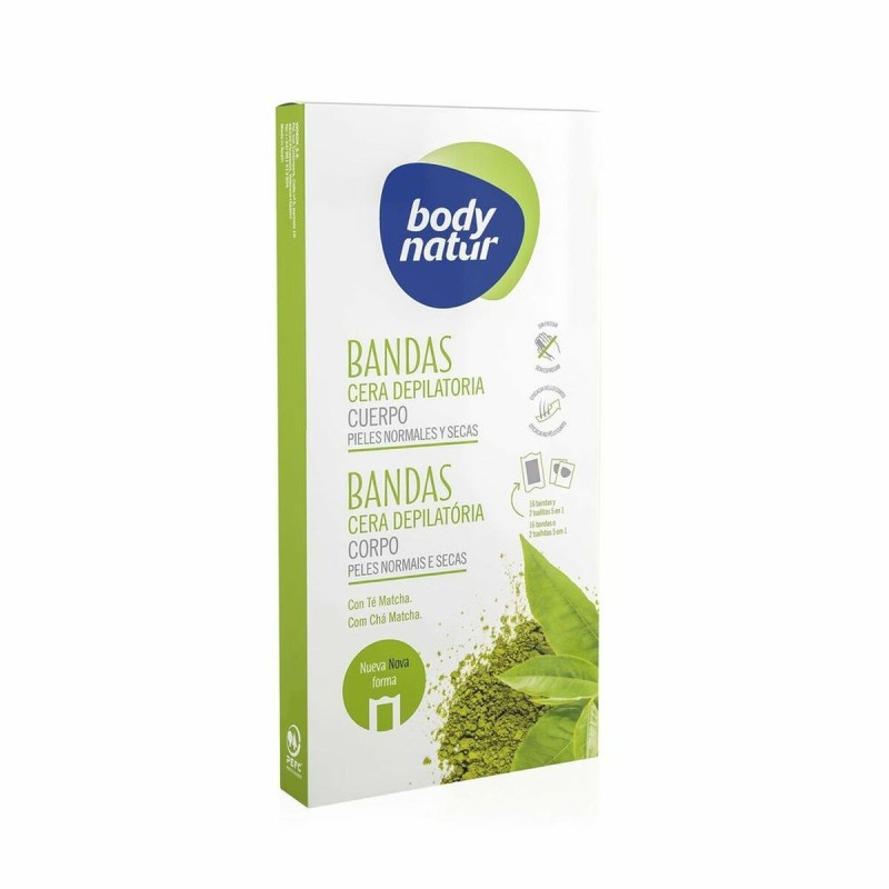 Bandes Épilatoire Corporelles Bodynatur (16 uds) - Acheter à 2,21 € seulement chez Collector's Boutique