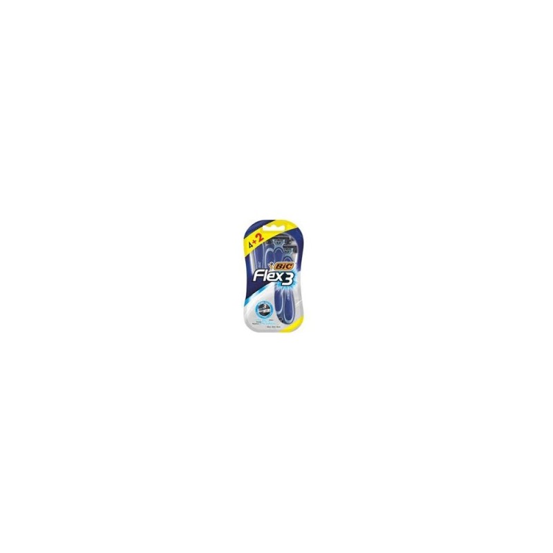 Rasoir Bic Flex3 (6 uds) - Acheter à 7,37 € seulement chez Collector's Boutique