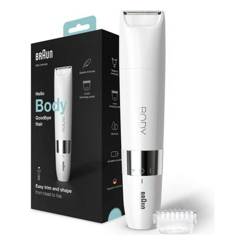 Épilateur électrique Braun BS1000 Blanc Unisexe Doux - Acheter à 30,77 € seulement chez Collector's Boutique