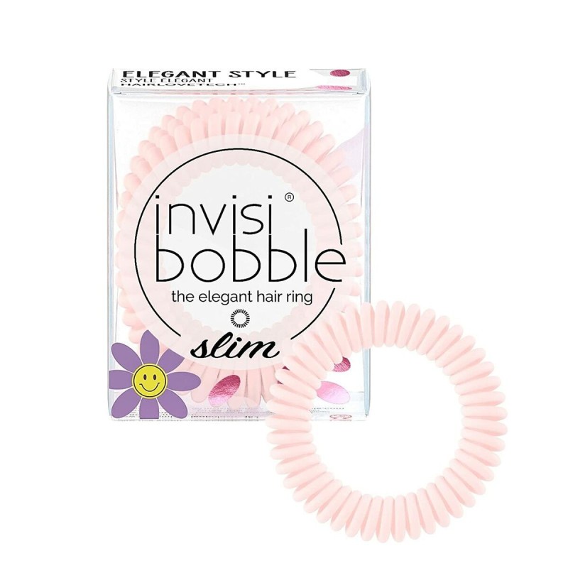 Elastiques pour Cheveux Invisibobble Slim Retro Rose (3 Pièces) - Acheter à 4,58 € seulement chez Collector's Boutique