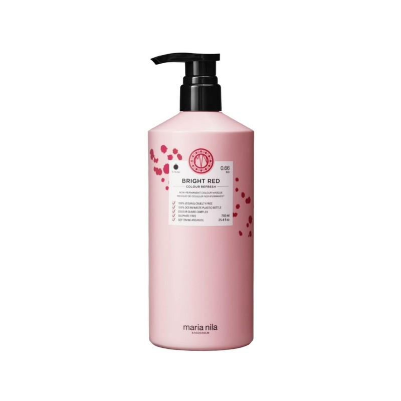 Crème avec Couleur pour les Cheveux Maria Nila Colour Refresh Bright Red (750 ml) - Acheter à 52,78 € seulement chez Collector's