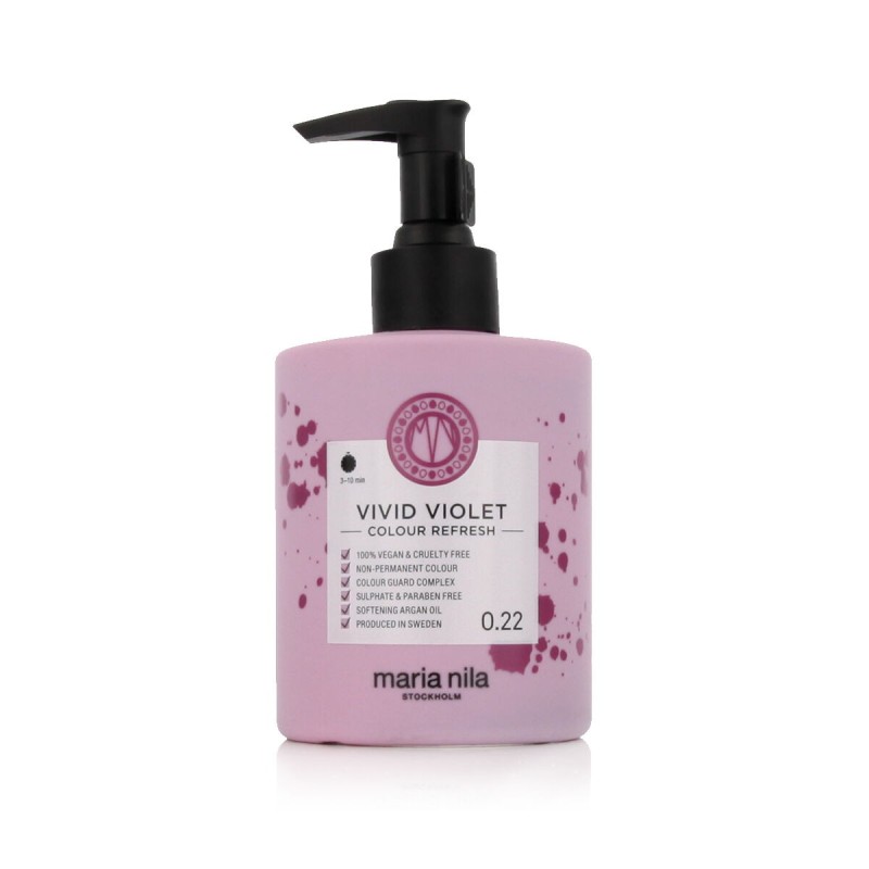 Crème avec Couleur pour les Cheveux Maria Nila Colour Refresh Vivid Violet (300 ml) - Acheter à 25,26 € seulement chez Collector