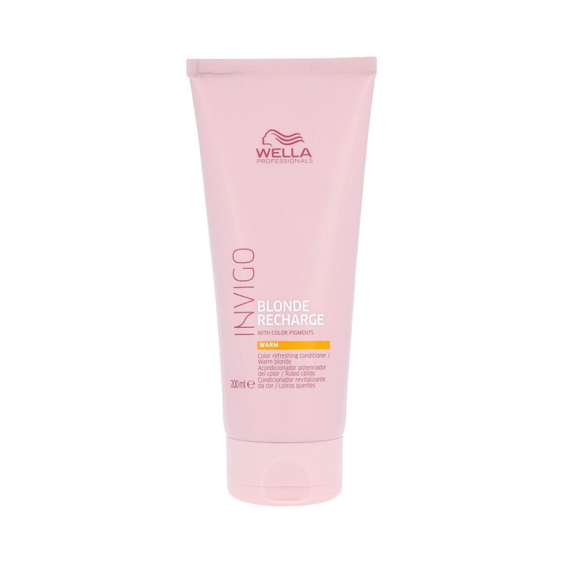 Après-shampooing Wella Invigo Blonde Recharge Warm (200 ml) - Acheter à 12,10 € seulement chez Collector's Boutique