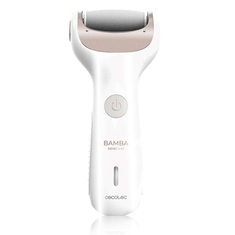 Appareil à pédicure électrique enlève les peaux dures Cecotec Bamba SkinCare Silky 800 mAh Blanc - Acheter à 16,76 € seulement c