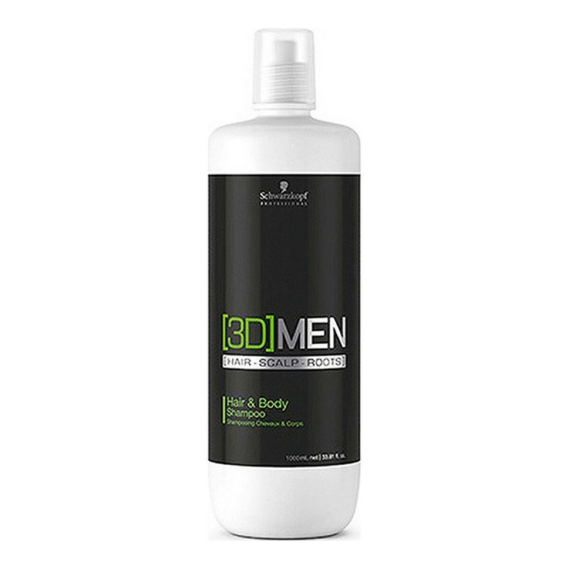 Shampooing 3D Men Hair and Body Schwarzkopf - Acheter à 47,41 € seulement chez Collector's Boutique