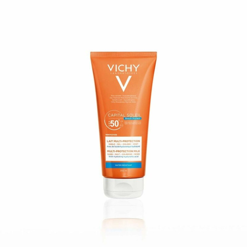 Protecteur Solaire Capital Soleil Lait Multi-Protection Vichy (200 ml) - Acheter à 19,39 € seulement chez Collector's Boutique