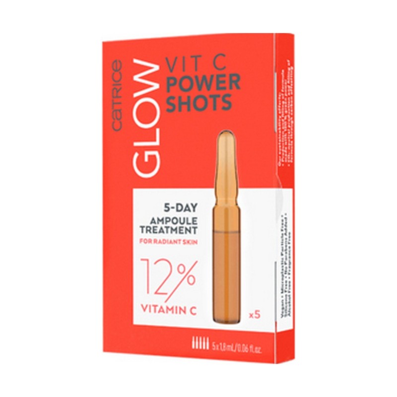 Ampoules Catrice Glow Vit C Power Shots Vitamine C 5 Unités (9 ml) - Acheter à 11,64 € seulement chez Collector's Boutique