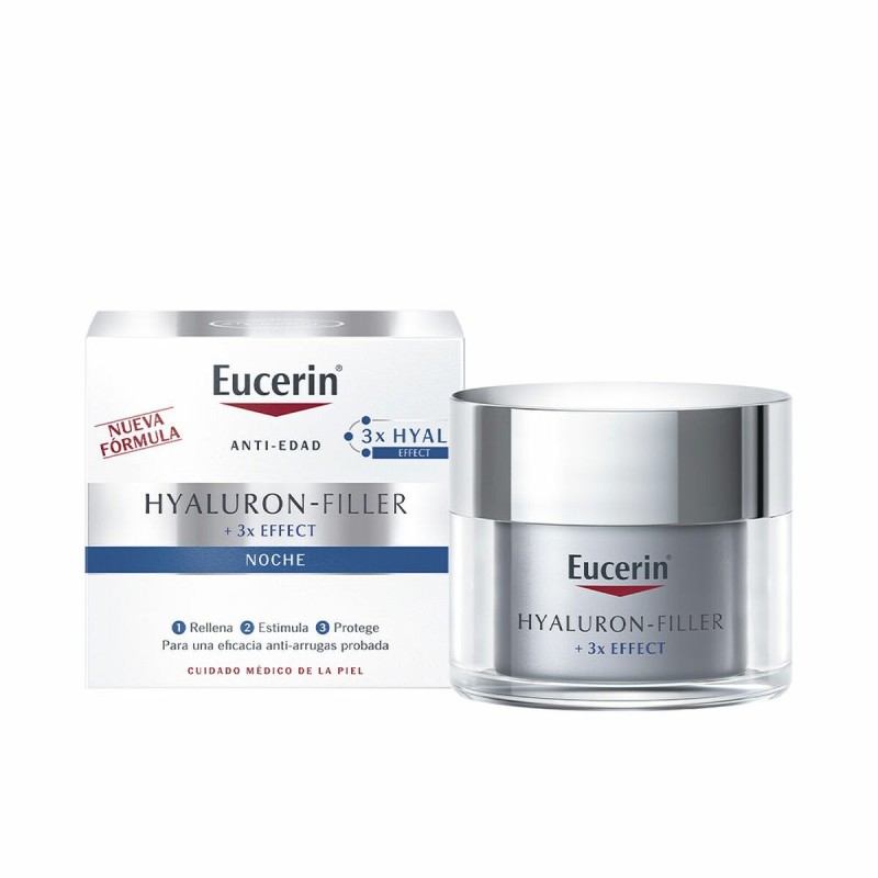 Crème anti-âge de nuit Eucerin Hyaluronic Filler 50 ml - Acheter à 33,68 € seulement chez Collector's Boutique