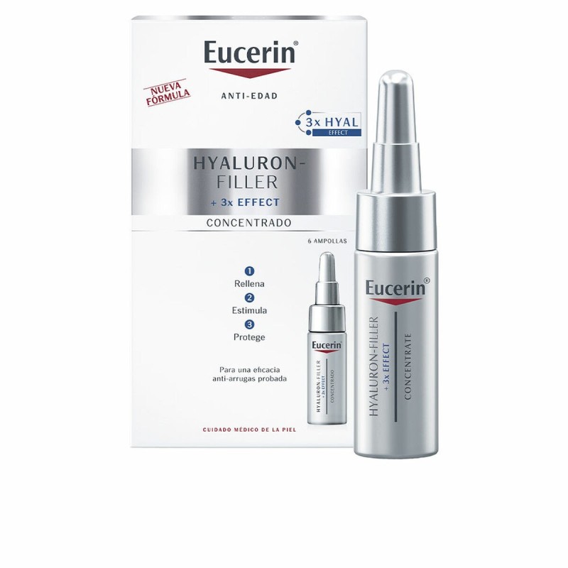 Sérum anti-âge de nuit Eucerin Hyaluron Filler Concentrate Ampoules 6 x 5 ml - Acheter à 35,90 € seulement chez Collector's Bout