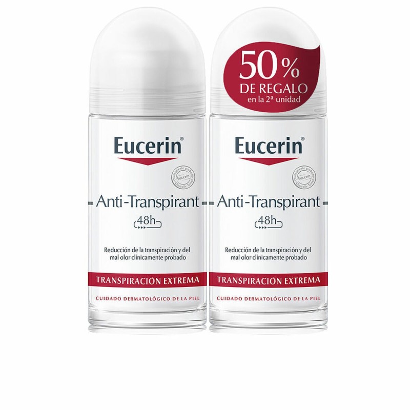 Déodorant Roll-On Eucerin Anti-transpirant 2 Unités - Acheter à 11,71 € seulement chez Collector's Boutique