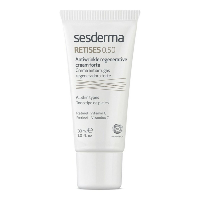 Crème régénératrice anti-rides Sesderma Retises 0.50 Forte (30 ml) - Acheter à 30,59 € seulement chez Collector's Boutique