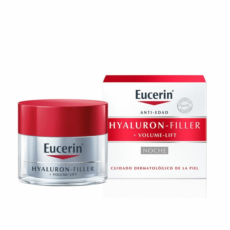 Crème anti-âge de nuit Eucerin Hyaluron Filler + Volume Lift (50 ml) - Acheter à 33,68 € seulement chez Collector's Boutique