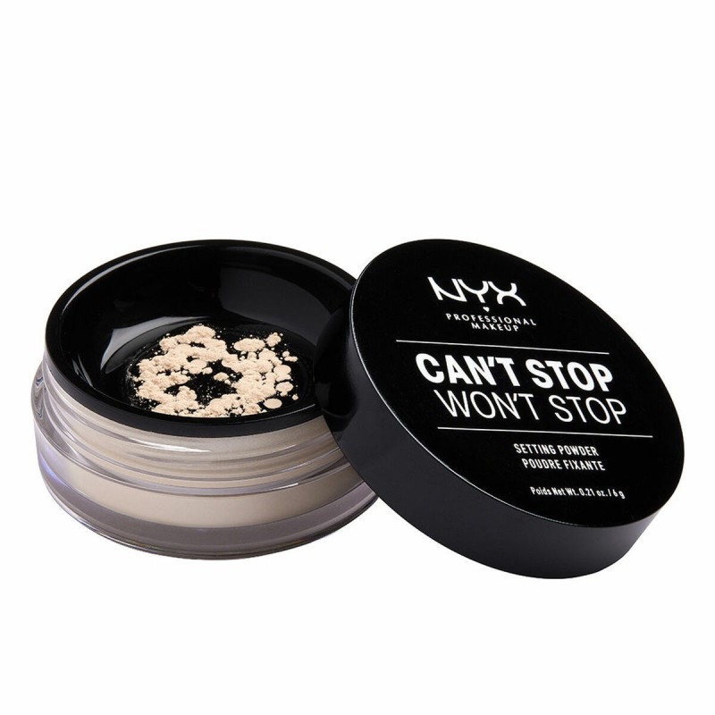 Poudres Fixation de Maquillage NYX Can't Stop Won't Stop Light (6 g) - Acheter à 18,38 € seulement chez Collector's Boutique