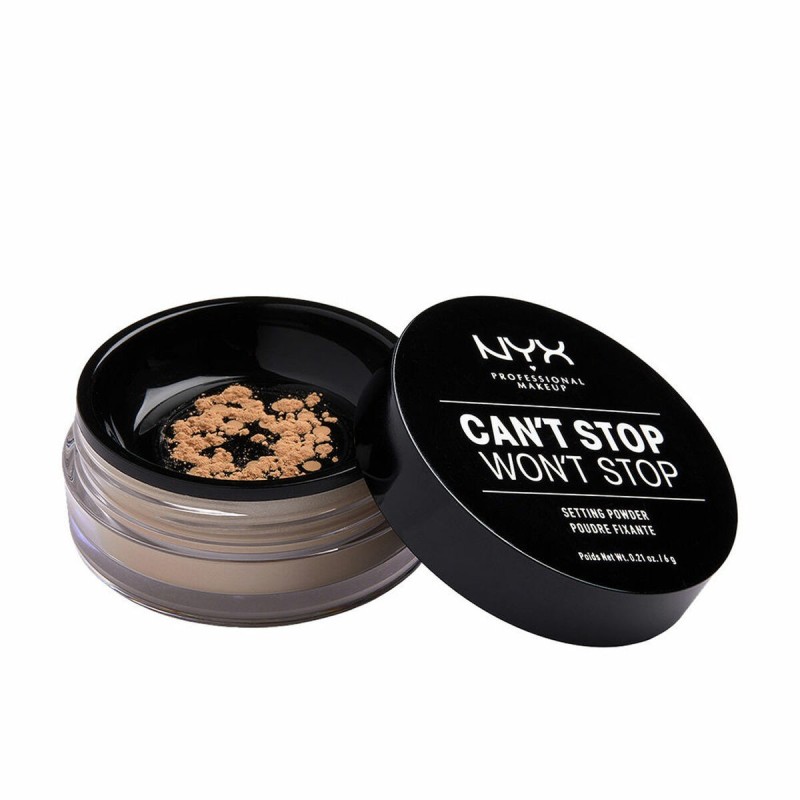 Poudres Fixation de Maquillage NYX Can't Stop Won't Stop Medium (6 g) - Acheter à 18,71 € seulement chez Collector's Boutique