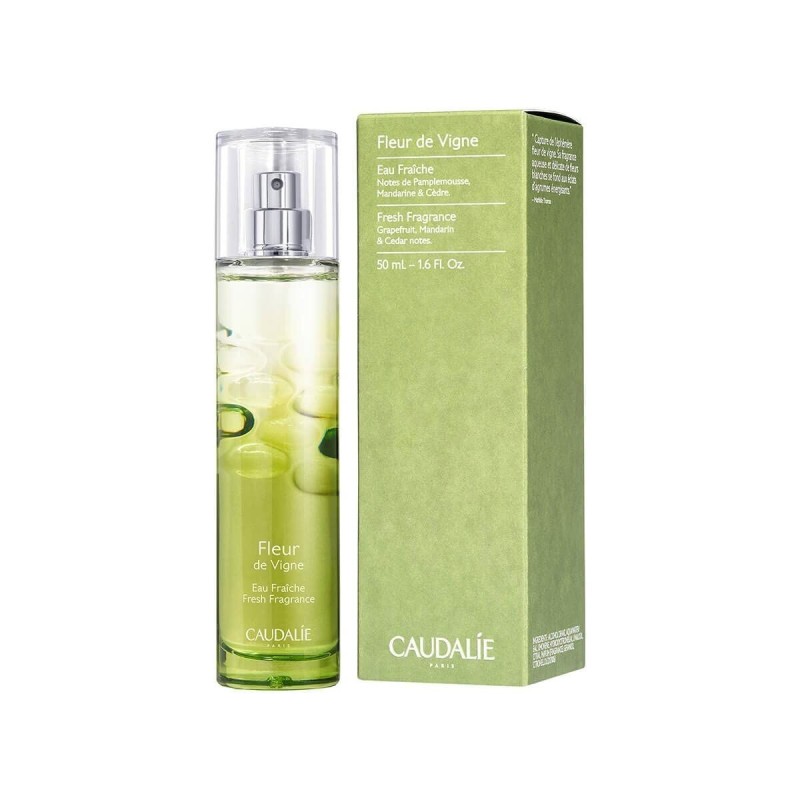 Parfum Unisexe Caudalie Fleur de Vigne Fleur de Vigne Eau Fraiche (50 ml) - Acheter à 24,26 € seulement chez Collector's Boutiqu