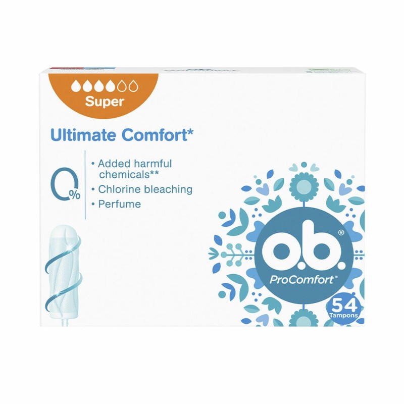 Tampons Super Ob Procomfort 54 Unités - Acheter à 7,50 € seulement chez Collector's Boutique