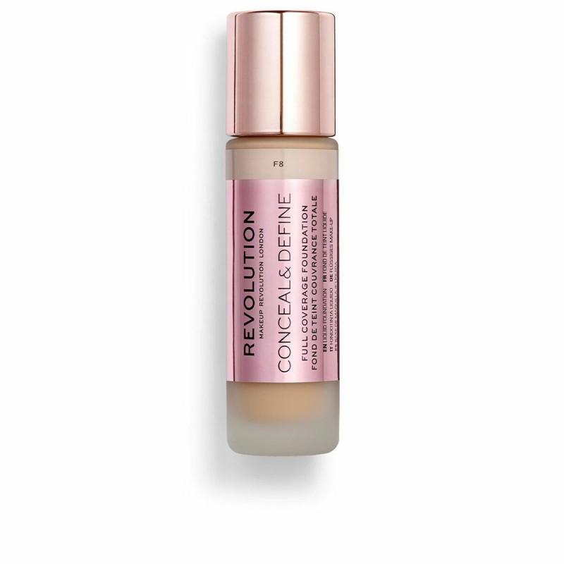 Base de maquillage liquide Revolution Make Up Conceal & Define F8 (23 ml) - Acheter à 12,83 € seulement chez Collector's Boutiqu