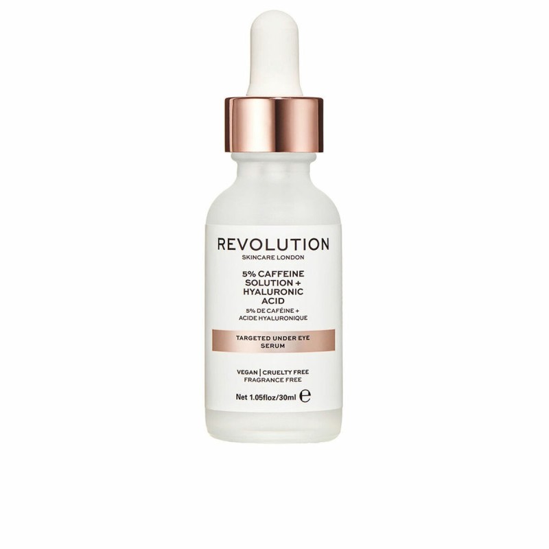 Sérum pour le contour des yeux Revolution Skincare Acide Hyaluronique Caféine (30 ml) - Acheter à 9,95 € seulement chez Collecto