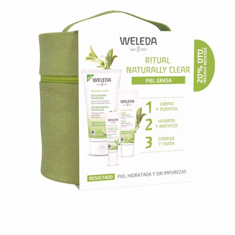 Set de Cosmétiques Femme Weleda Ritual Naturally Clear (3 Pièces) - Acheter à 28,31 € seulement chez Collector's Boutique