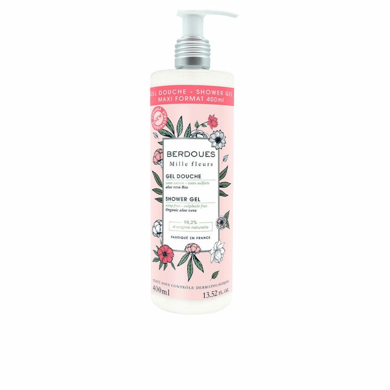 Gel de douche Berdoues Mille Fleurs Aloe Vera (400 ml) - Acheter à 16,92 € seulement chez Collector's Boutique