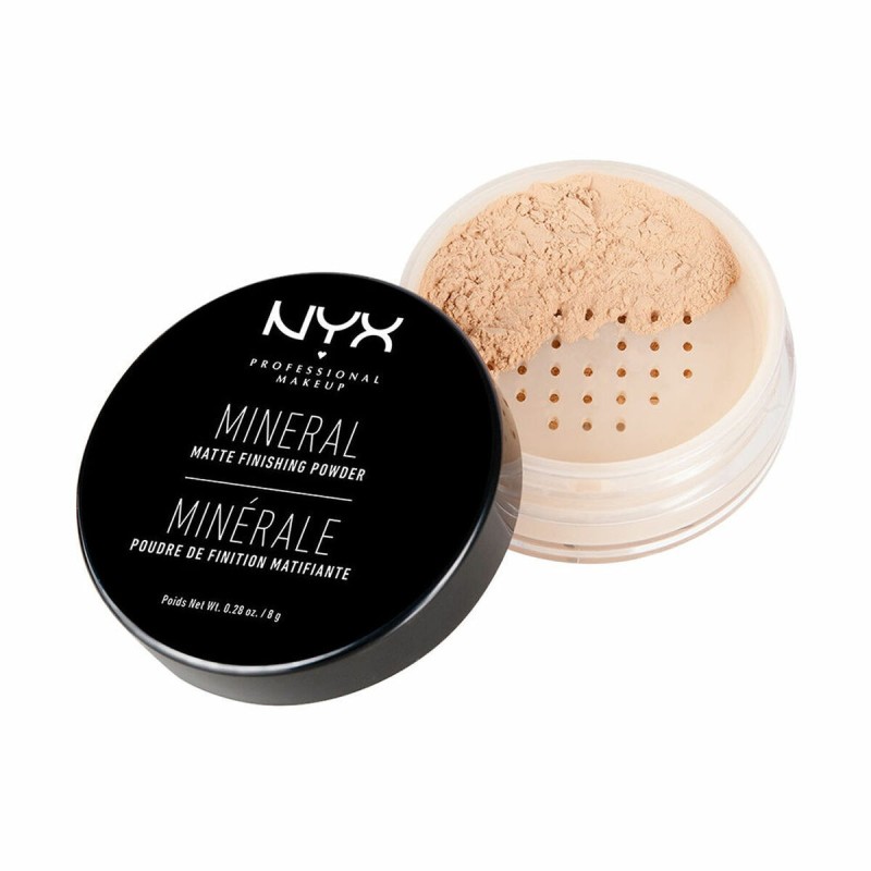 Poudre libre NYX Mineral light/medium (8 g) - Acheter à 15,47 € seulement chez Collector's Boutique