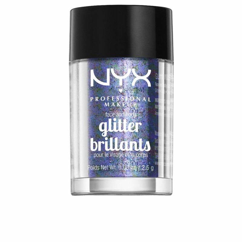 Paillettes NYX Glitter Brillants Violet Visage Corps (2,5 g) - Acheter à 10,70 € seulement chez Collector's Boutique