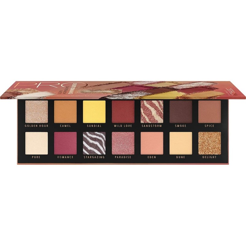 Palette d'ombres à paupières Catrice Pro Desert Romance 010-romance slim (10,6 g) - Acheter à 14,42 € seulement chez Collector's