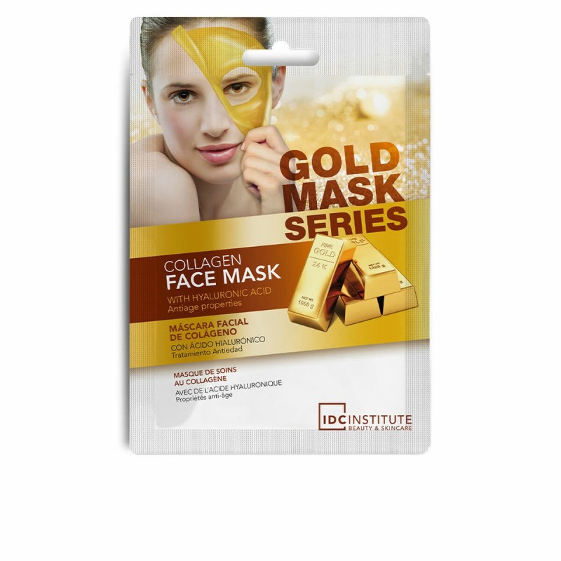 Masque facial IDC Institute Gold Mask Series Collagène 12 Unités - Acheter à 3,31 € seulement chez Collector's Boutique