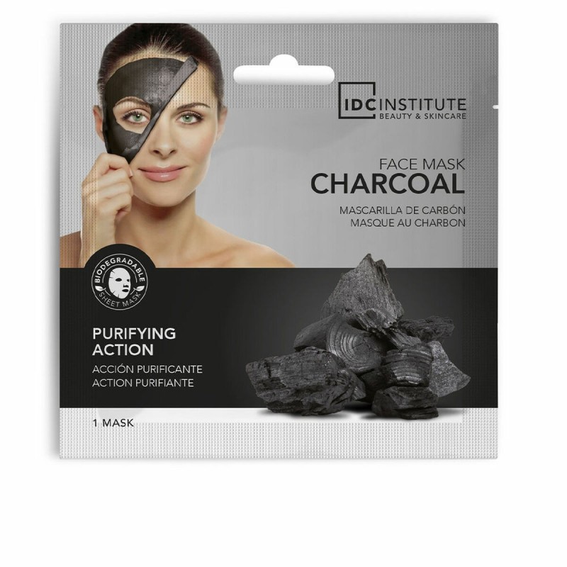 Masque facial IDC Institute Charcoal Black Head 12 Unités - Acheter à 2,59 € seulement chez Collector's Boutique