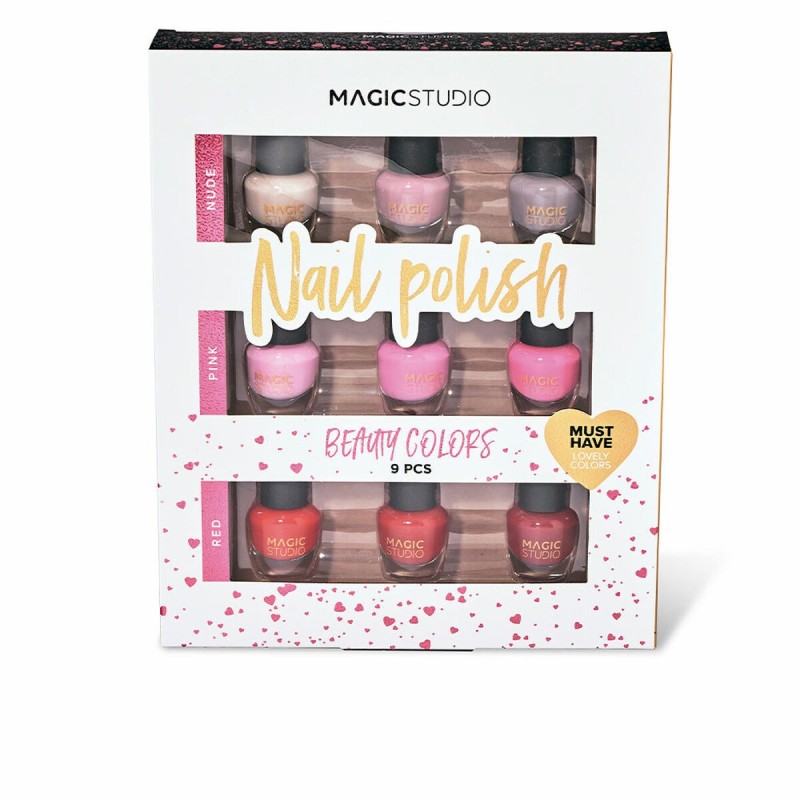 Set de Maquillage Magic Studio Beauty Colors vernis à ongles 9 Pièces - Acheter à 10,90 € seulement chez Collector's Boutique