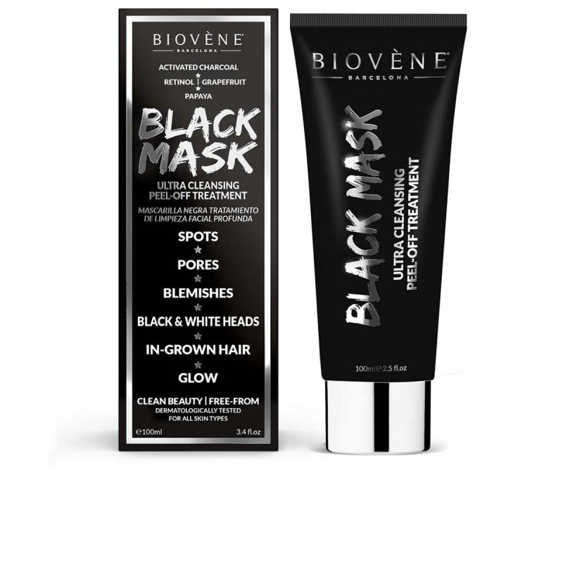 Masque facial Peel Off Biovène Black Mask(100 ml) - Acheter à 5,95 € seulement chez Collector's Boutique